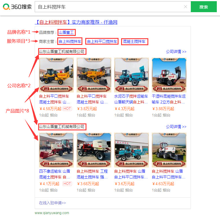 360实力商家帮助企业实现线上营销(图2)
